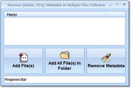 Remove (Delete, Strip) Metadata In Multiple Files screenshot